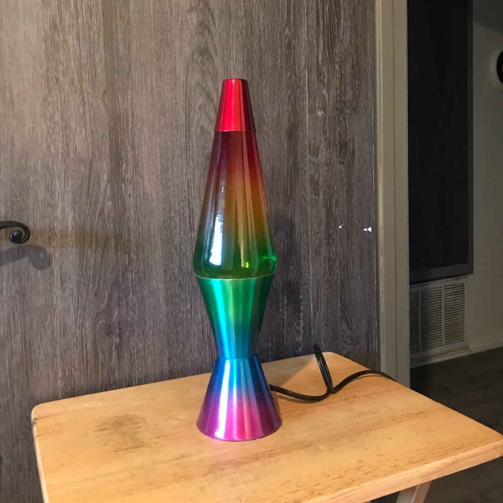Rainbow Lava Lamp